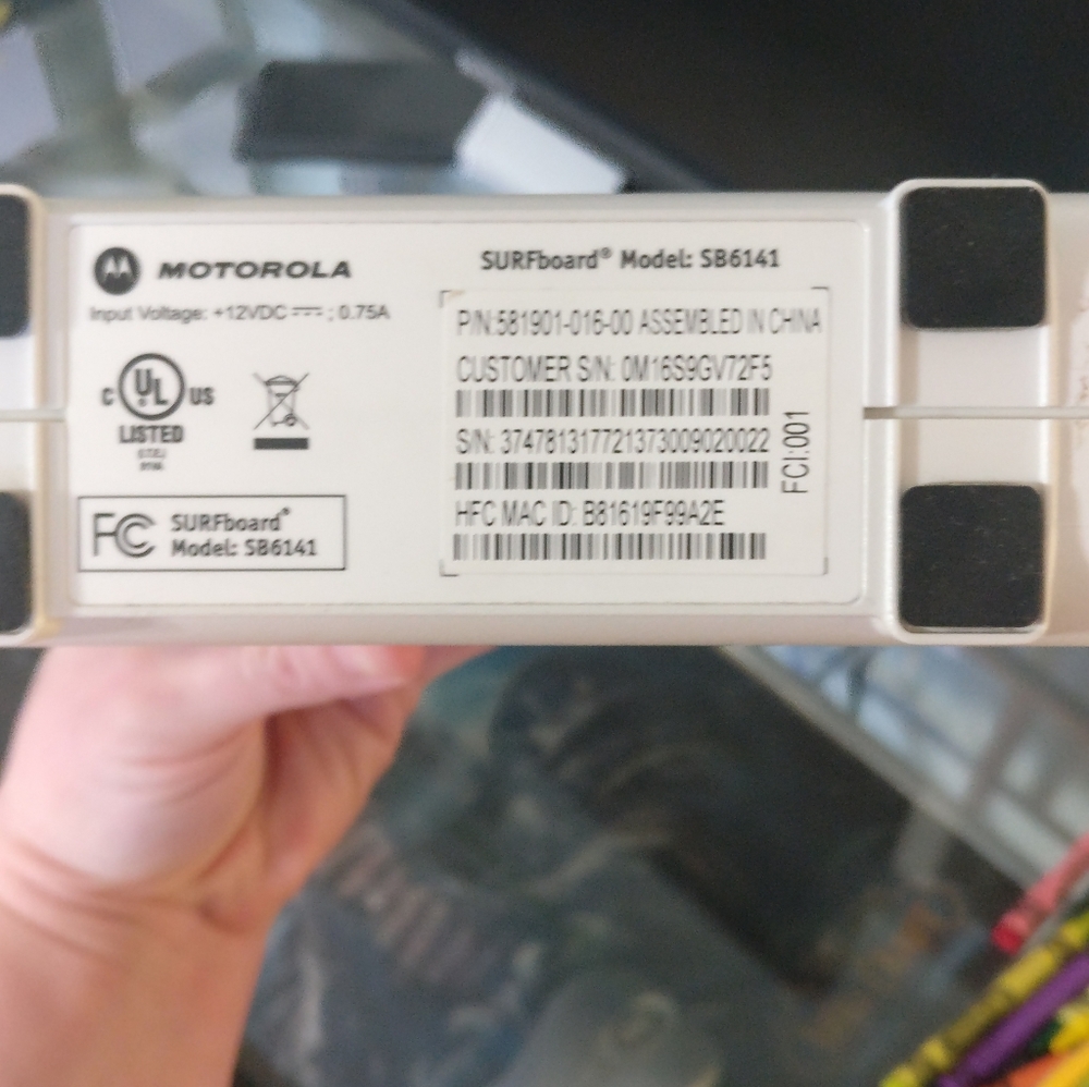 Motorola Cable Modem - Picture 3 of 4